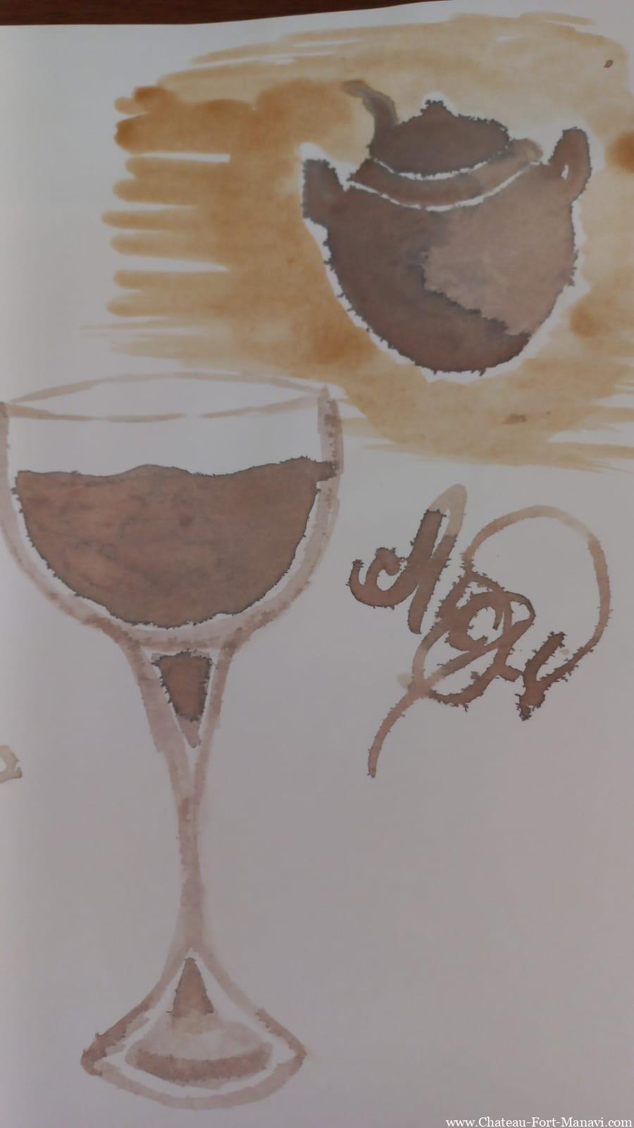 рисунки туристов